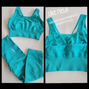 Gymshark Leggings and Sports Bra